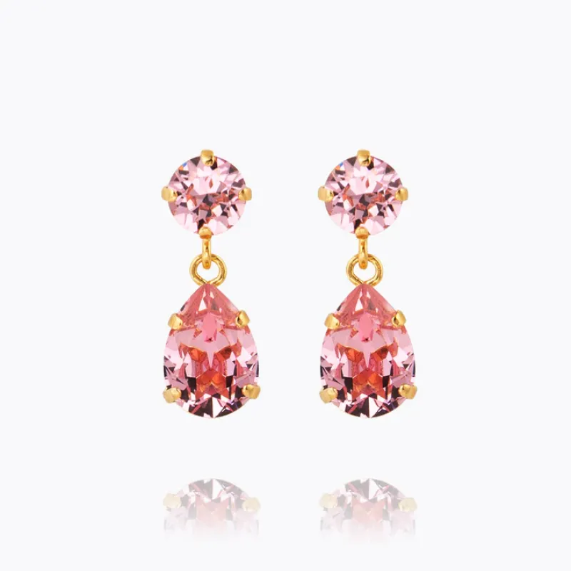 Mini Drop Örhängen/ Light Rose (Guld)>Caroline Svedbom Outlet