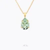 Mini Drop Halsband/ Chrysolite (Guld)>Caroline Svedbom