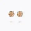 Mini Stud Örhängen/ Golden Shadow (Rhodium)>Caroline Svedbom Outlet