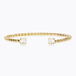 Caroline Svedbom Mini Twisted Armband/ Pearl (Guld)>Caroline Svedbom Armband Best