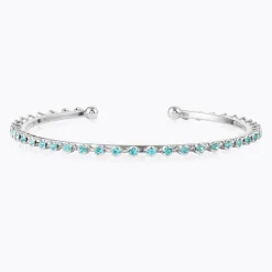 Miro Armband / Light Turquoise (Rhodium)>Caroline Svedbom Hot