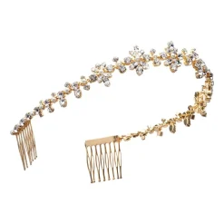 More Than Words Tiara / Crystal (Guld)>Caroline Svedbom Clearance