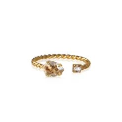 Nani Ring / Golden Shadow (Guld)>Caroline Svedbom Sale