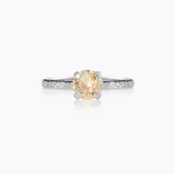 Natti Ring / Golden Shadow (Rhodium)>Caroline Svedbom Best