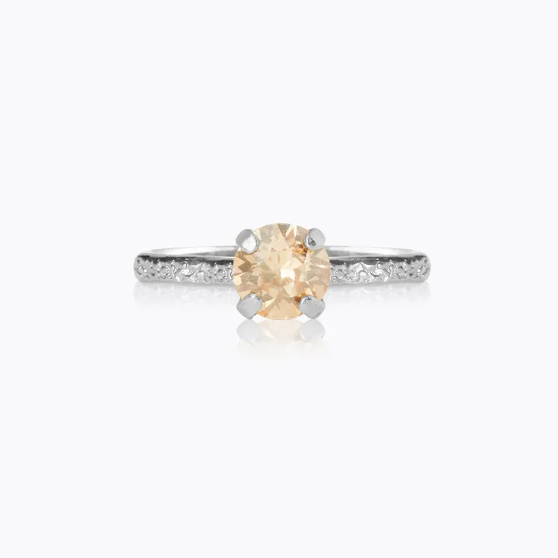 Natti Ring / Golden Shadow (Rhodium)>Caroline Svedbom Best