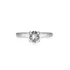 Natti Ring Rhodium Crystal>Caroline Svedbom Best