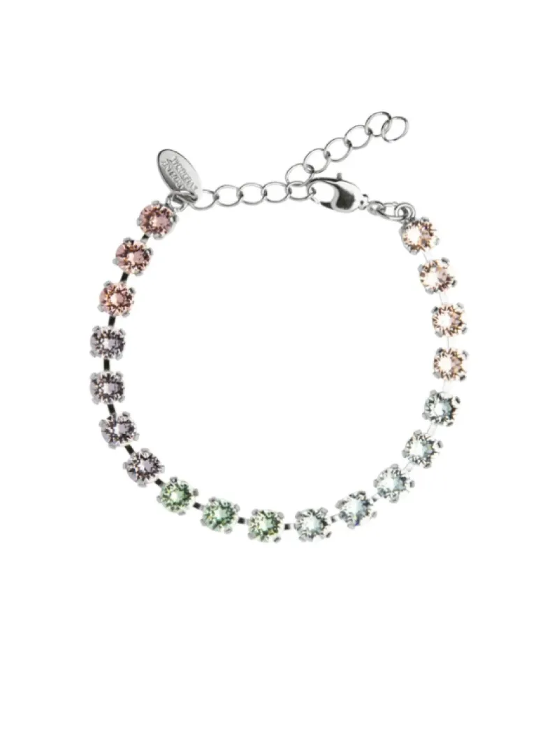 Caroline Svedbom Nicola Armband Rhodium / Pastel Combo>Caroline Svedbom Armband Discount