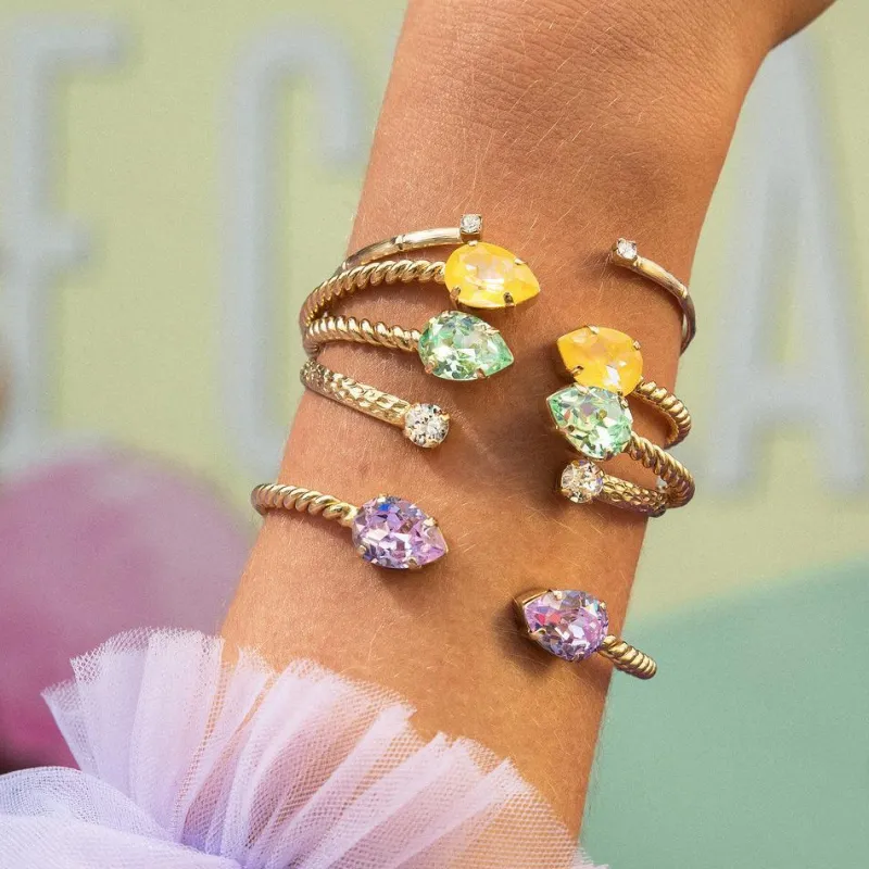 Caroline Svedbom Nicole Armband Guld / Crystal>Caroline Svedbom Armband Online