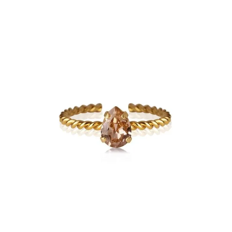 Niki Ring Guld / Vintage Rose>Caroline Svedbom Hot