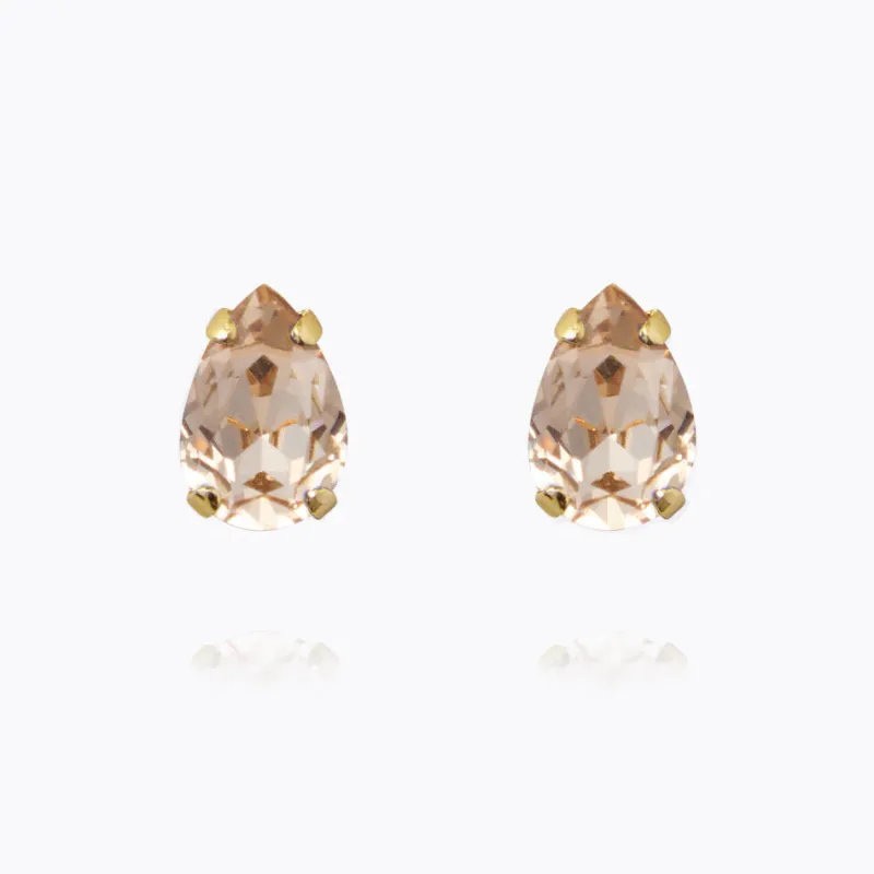 Petite Drop Örhängen / Light Silk (Guld)>Caroline Svedbom Discount