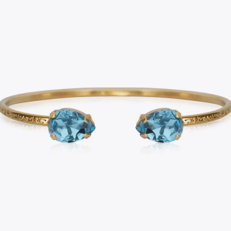 Caroline Svedbom Petite Drop Armband Guld / Aquamarine>Caroline Svedbom Armband Hot
