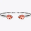 Caroline Svedbom Petite Drop Armband Rhodium / Rose Peach>Caroline Svedbom Armband Online