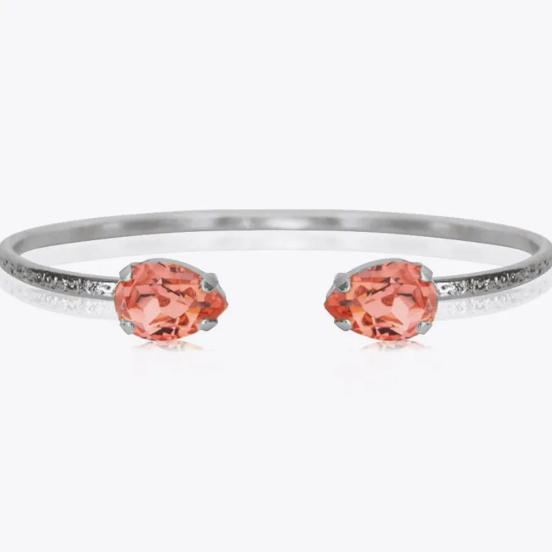 Caroline Svedbom Petite Drop Armband Rhodium / Rose Peach>Caroline Svedbom Armband Online
