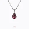 Petite Drop Halsband / Iris (Rhodium)>Caroline Svedbom Hot