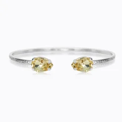 Caroline Svedbom Petite Drop Armband / Jonquil (Rhodium)>Caroline Svedbom Armband Sale