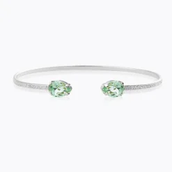 Caroline Svedbom Petite Drop Armband / Chrysolite (Rhodium)>Caroline Svedbom Armband Sale
