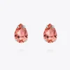 Petite Drop Stud Örhängen / Rose Peach (Rhodium)>Caroline Svedbom