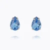 Petite Drop Örhängen / Lapis (Rhodium)>Caroline Svedbom Hot