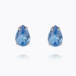 Petite Drop Örhängen / Lapis (Rhodium)>Caroline Svedbom Hot