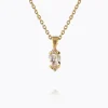 Petite Navette Halsband / Light Silk (Guld)>Caroline Svedbom Best