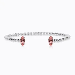 Caroline Svedbom Petite Navette Armband / Light Rose (Rhodium)>Caroline Svedbom Armband New