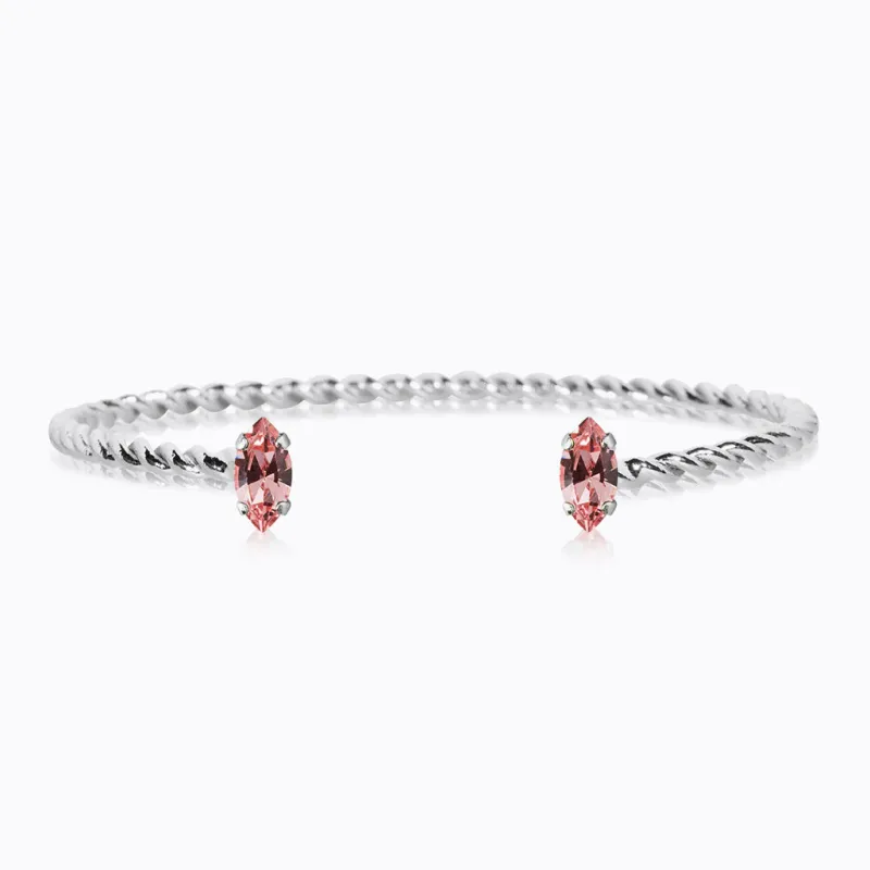 Caroline Svedbom Petite Navette Armband / Light Rose (Rhodium)>Caroline Svedbom Armband New