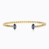Caroline Svedbom Petite Navette Armband / Denim Blue (Guld)>Caroline Svedbom Armband Discount