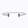 Caroline Svedbom Petite Navette Armband / Denim Blue (Rhodium)>Caroline Svedbom Armband New