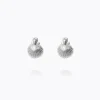 Petite Shell Örhängen / Crystal (Rhodium)>Caroline Svedbom Best