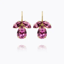 Petite Timo Örhängen, Dark Rose – Guld>Caroline Svedbom New