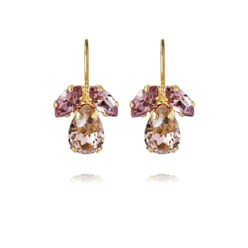 Petite Timo / Vintage Rose + Light Amethyst (Guld)>Caroline Svedbom Online