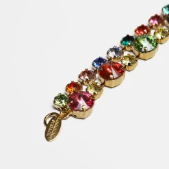Pomona Armband Guld / Rainbow Combo>Caroline Svedbom