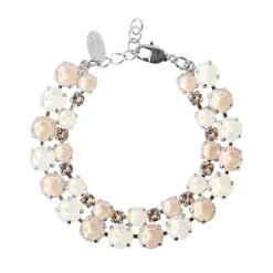 Caroline Svedbom Pomona Armband Rhodium / Light Delite Combo>Caroline Svedbom Armband Sale