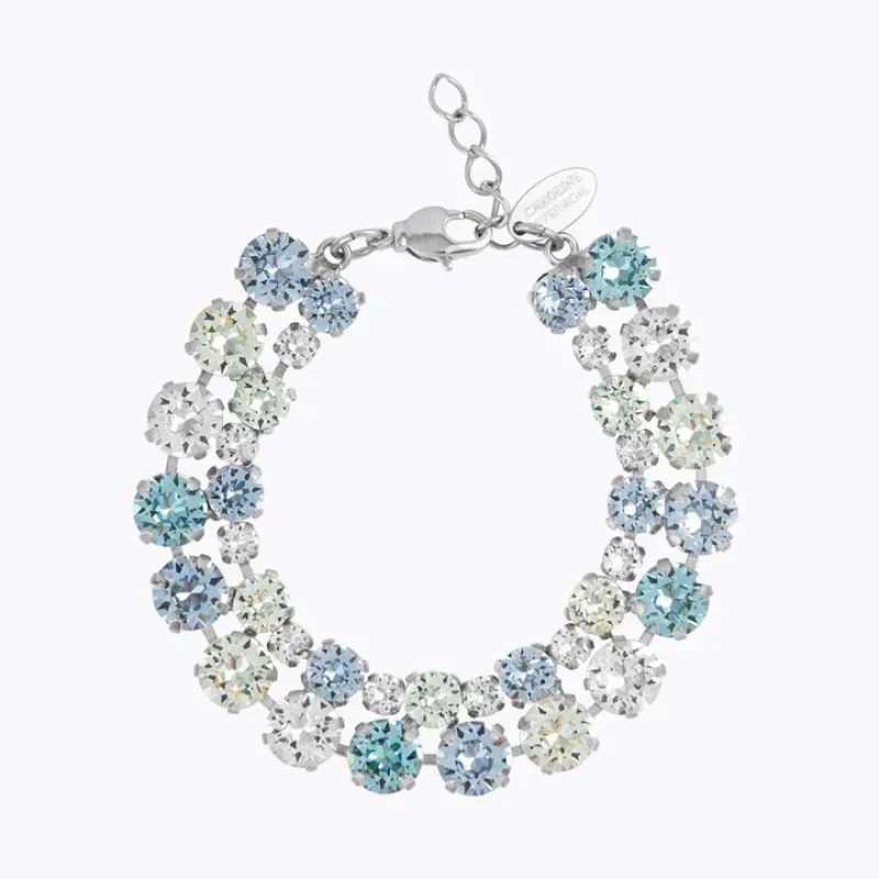 Caroline Svedbom Pomona Armband / Sea Breeze Combo (Rhodium)>Caroline Svedbom Armband Online