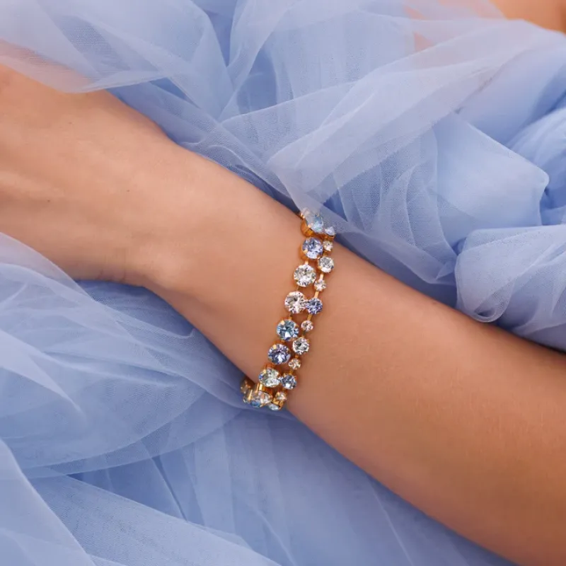 Caroline Svedbom Pomona Armband / Sea Breeze Combo (Rhodium)>Caroline Svedbom Armband Online