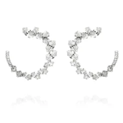 Örhängen Angie Crystal (Rhodium)>Caroline Svedbom Sale