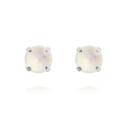 Örhängen Classic Stud Light DeLite (Rhodium)>Caroline Svedbom Sale