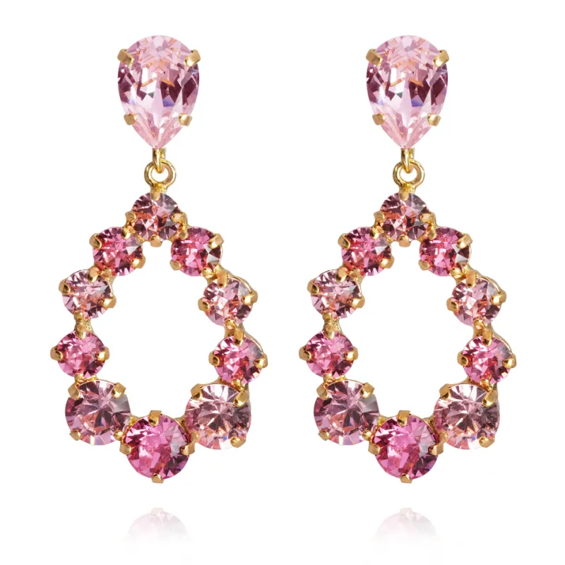 Örhängen Delia Light Rose Rose (Guld)>Caroline Svedbom Sale