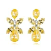 Örhängen Dione / Sunshine Delite + Jonquil (Rhodium)>Caroline Svedbom New