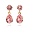 Örhängen Mini Drop Light Rose (Guld)>Caroline Svedbom Discount