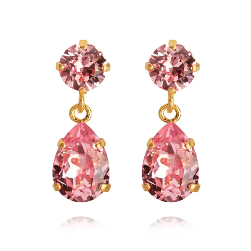 Örhängen Mini Drop Light Rose (Guld)>Caroline Svedbom Discount