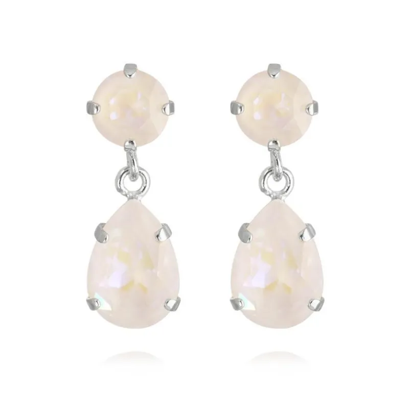 Örhängen Mini Drop Light DeLite (Rhodium)>Caroline Svedbom