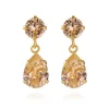 Örhängen Mini Drop Light Peach (Guld)>Caroline Svedbom Online