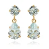 Örhängen Mini Drop Light Azure (Guld)>Caroline Svedbom Hot