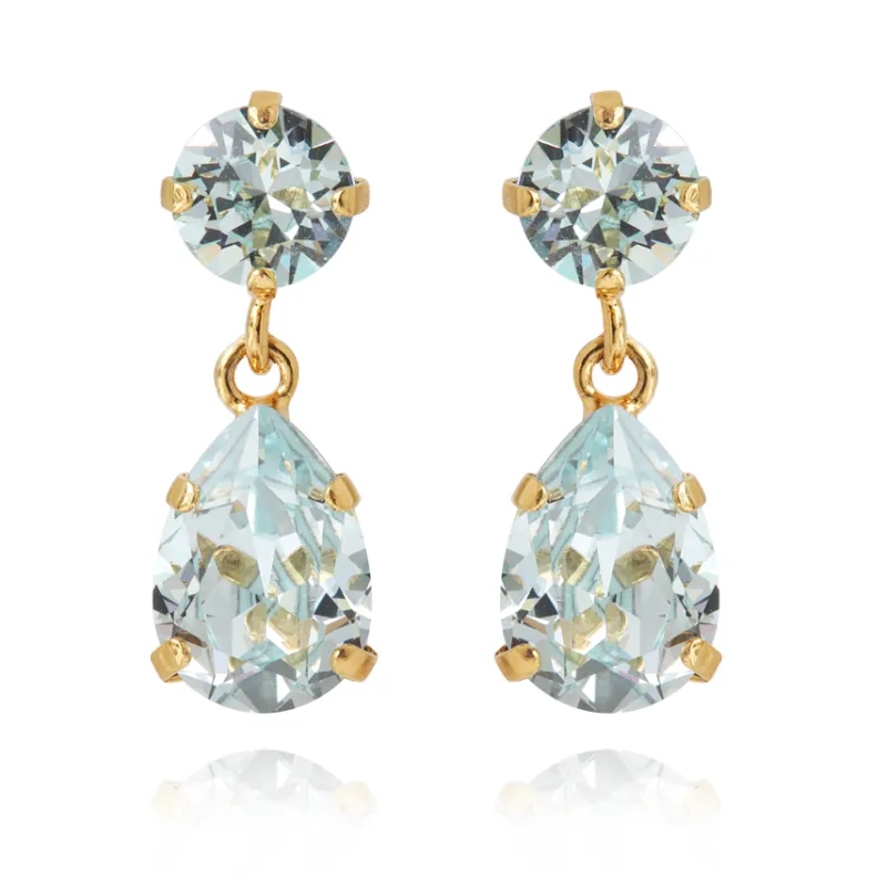 Örhängen Mini Drop Light Azure (Guld)>Caroline Svedbom Hot