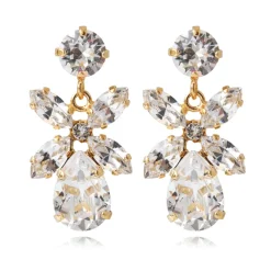 Örhängen Mini Dione Crystal (Guld)>Caroline Svedbom Outlet