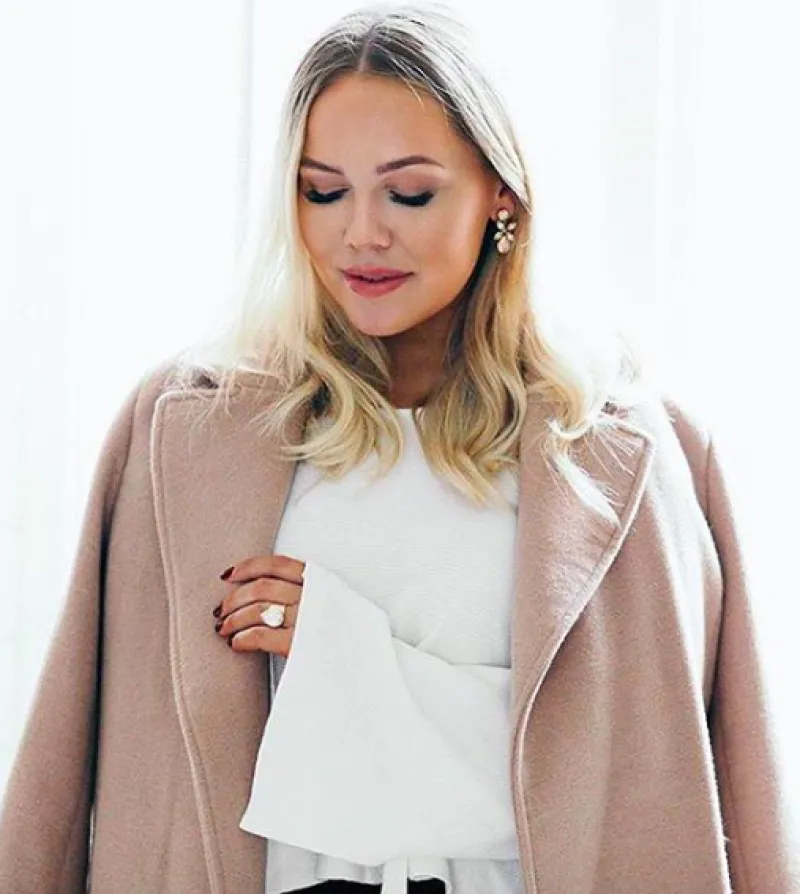 Örhängen Mini Dione Crystal (Guld)>Caroline Svedbom Outlet