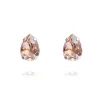 Örhängen Petite Drop Stud Vintage Rose (Rhodium)>Caroline Svedbom