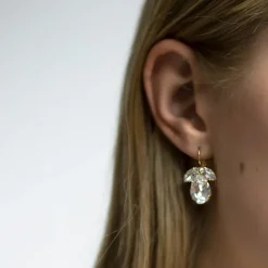 Örhängen Timo Crystal (Guld)>Caroline Svedbom New