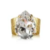 Ring Classic Drop Crystal (Guld)>Caroline Svedbom Hot